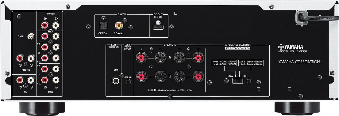 Yamaha A-S301 Integrated Amplifier Integrated Amplifiers - EQ