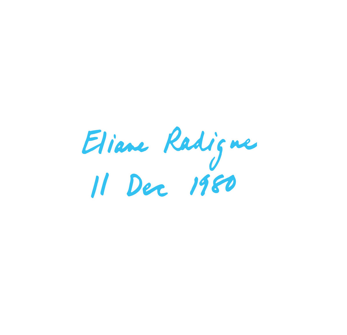 Triptych II | Eliane Radigue | imprec