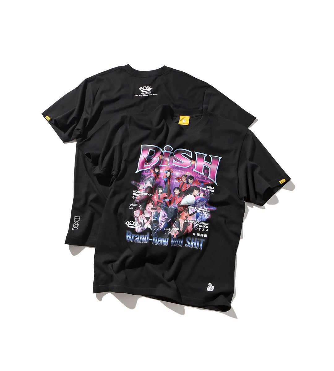 FR2の移動型店舗「＃FR2DOKO？」がBiSHとのコラボTシャツを発売