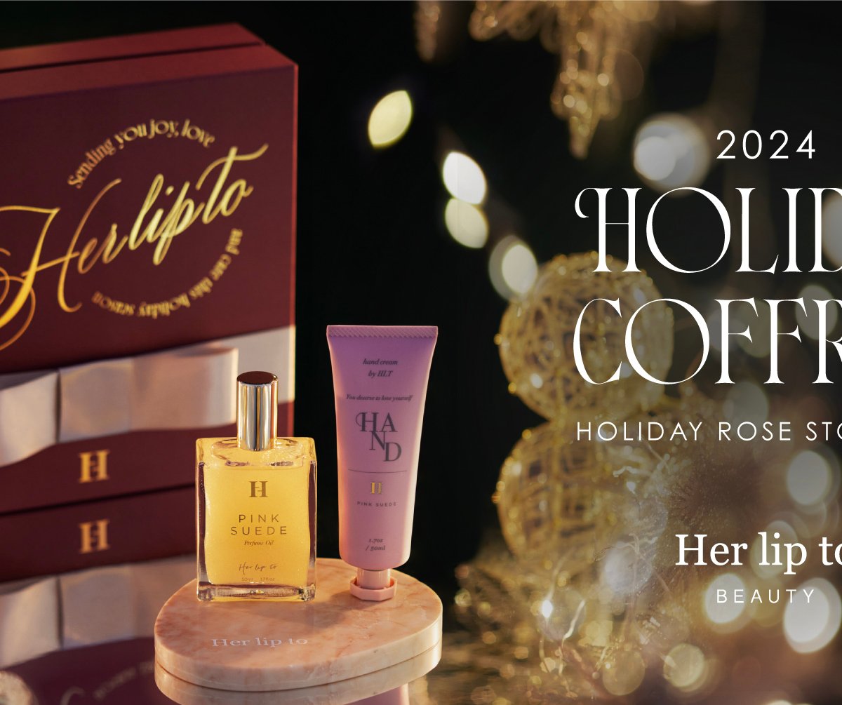 2024年クリスマスコフレ】ハーリップトゥ ビューティ：ローズカラーの