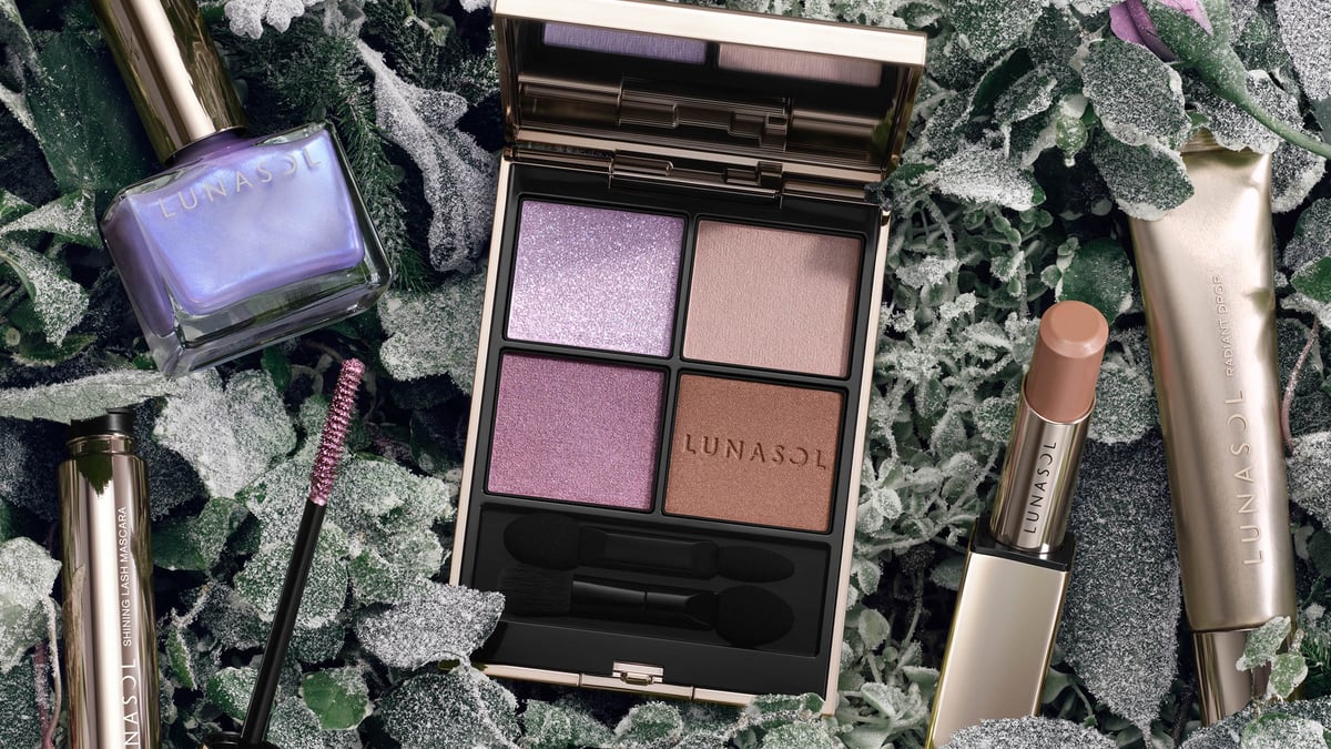 2024年クリスマスコフレ】ルナソル：澄んだ氷のきらめきを表現した