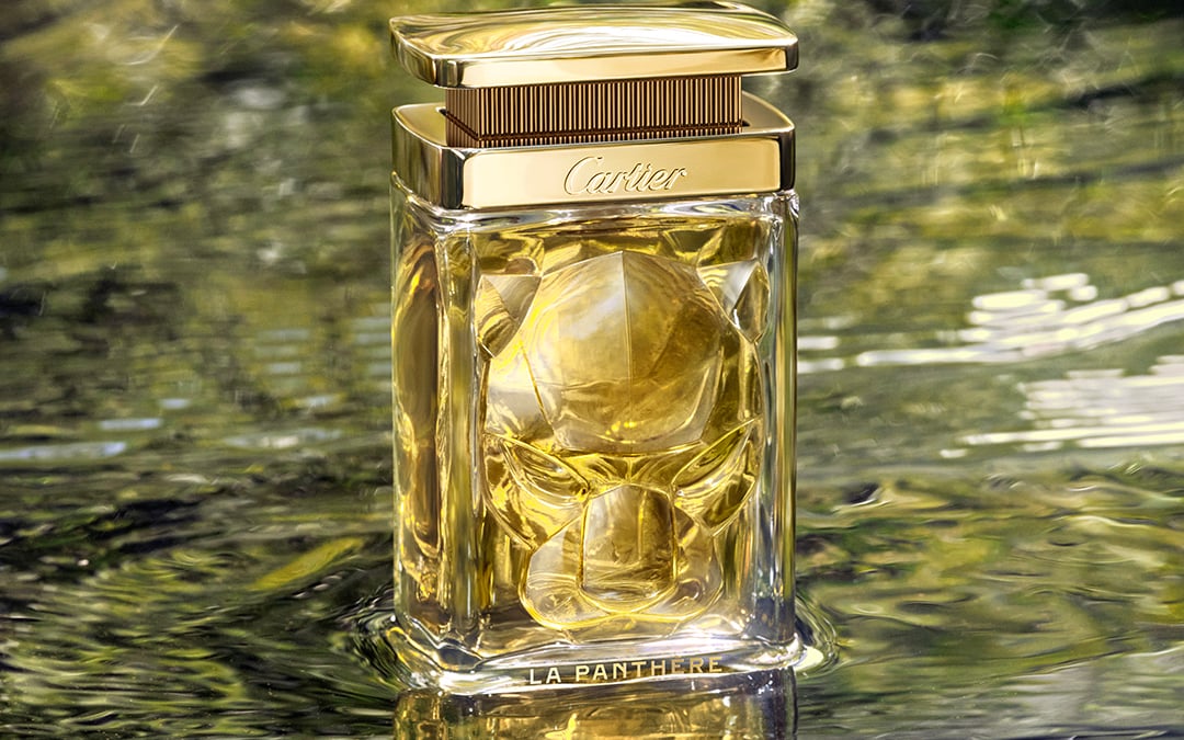 カルティエが新作フレグランスを発売 ブランドのアイコン“豹”の毛皮と