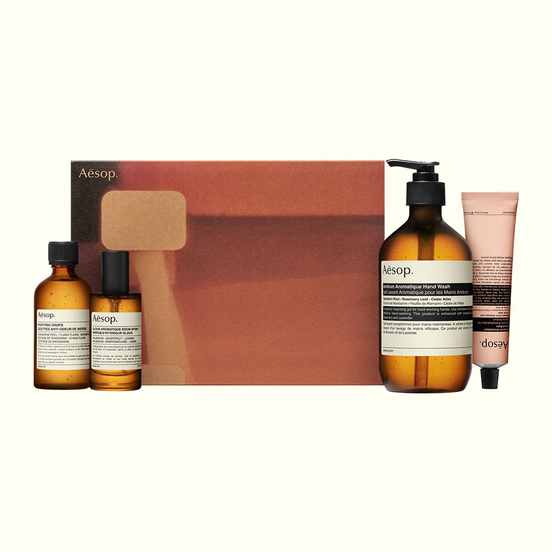 2024年クリスマスコフレ】イソップ：映画への敬意を表現した3種の