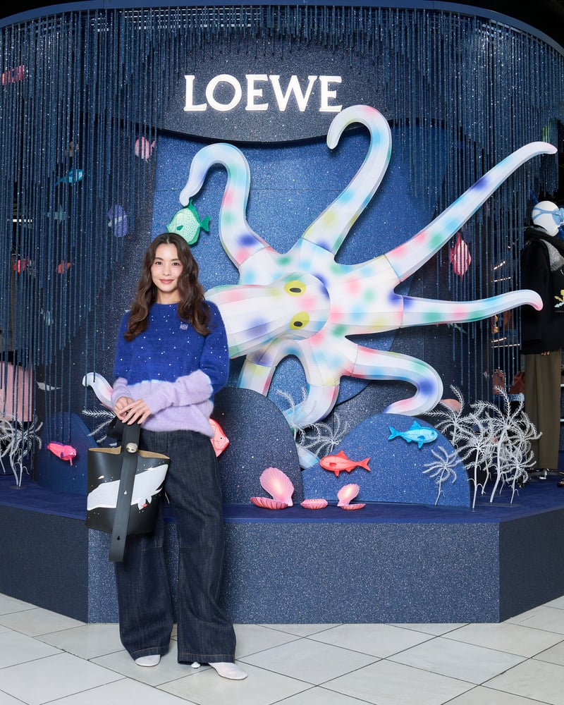 ロエベとスナ・フジタによる創造の世界へ 伊勢丹新宿店のポップアップ