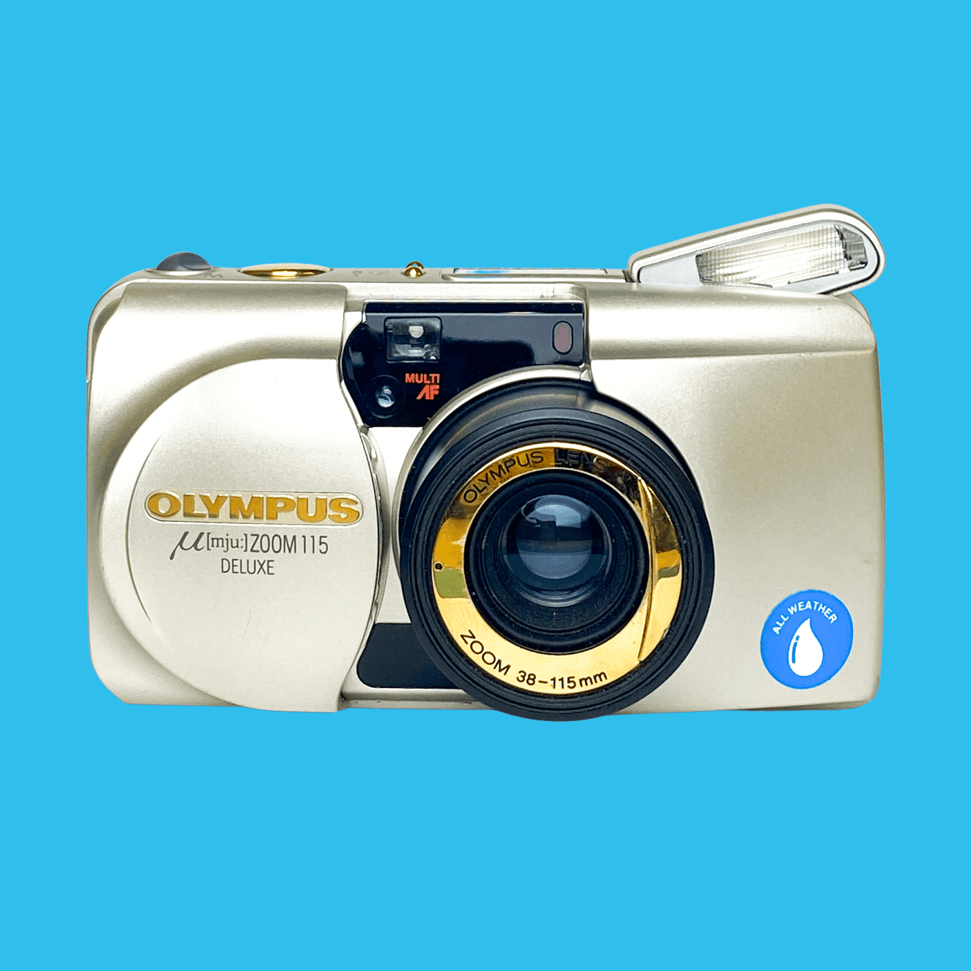 Olympus MJU Zoom 115 Deluxe 35mm Point and Shoot Film Camera