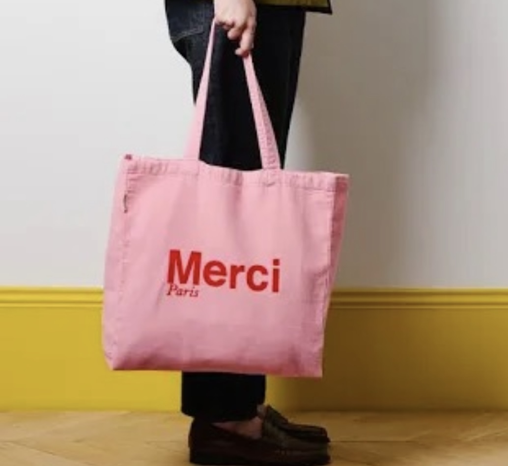Merciのトートバッグ | パリ在住ほさんのおすすめお土産 | ロコタビ
