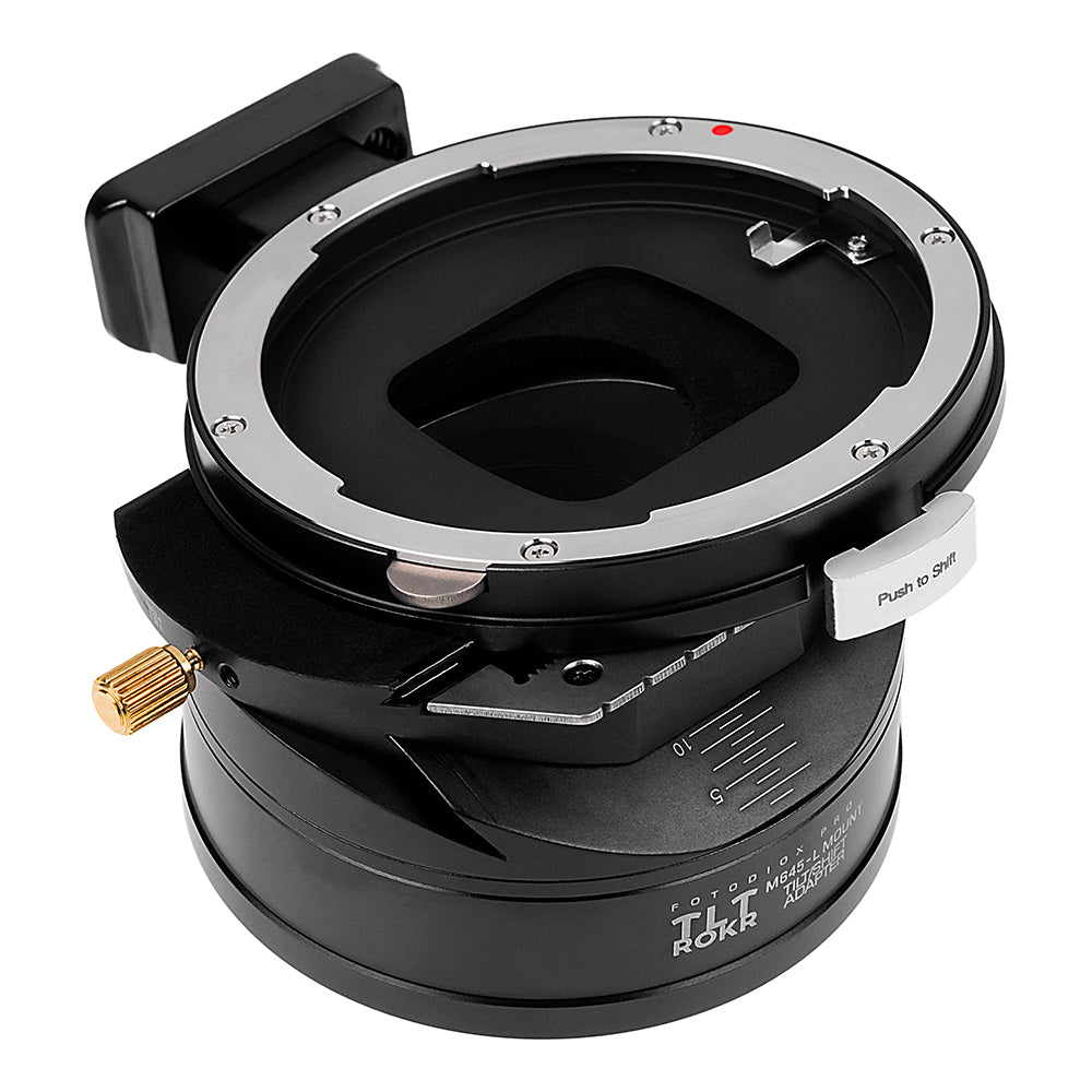 Tilt / Shift Adapter - Mamiya 645 Lens to L-Mount Alliance Cameras