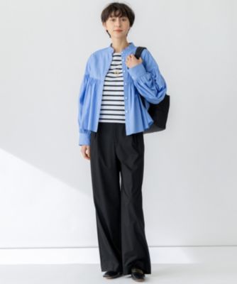 23区 L(ニジュウサンク エル)の【洗える】CANCLINI ギャザー フレア