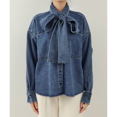 Whim Gazette(ウィム ガゼット)のデニムボウタイシャツ通販 | 集英社