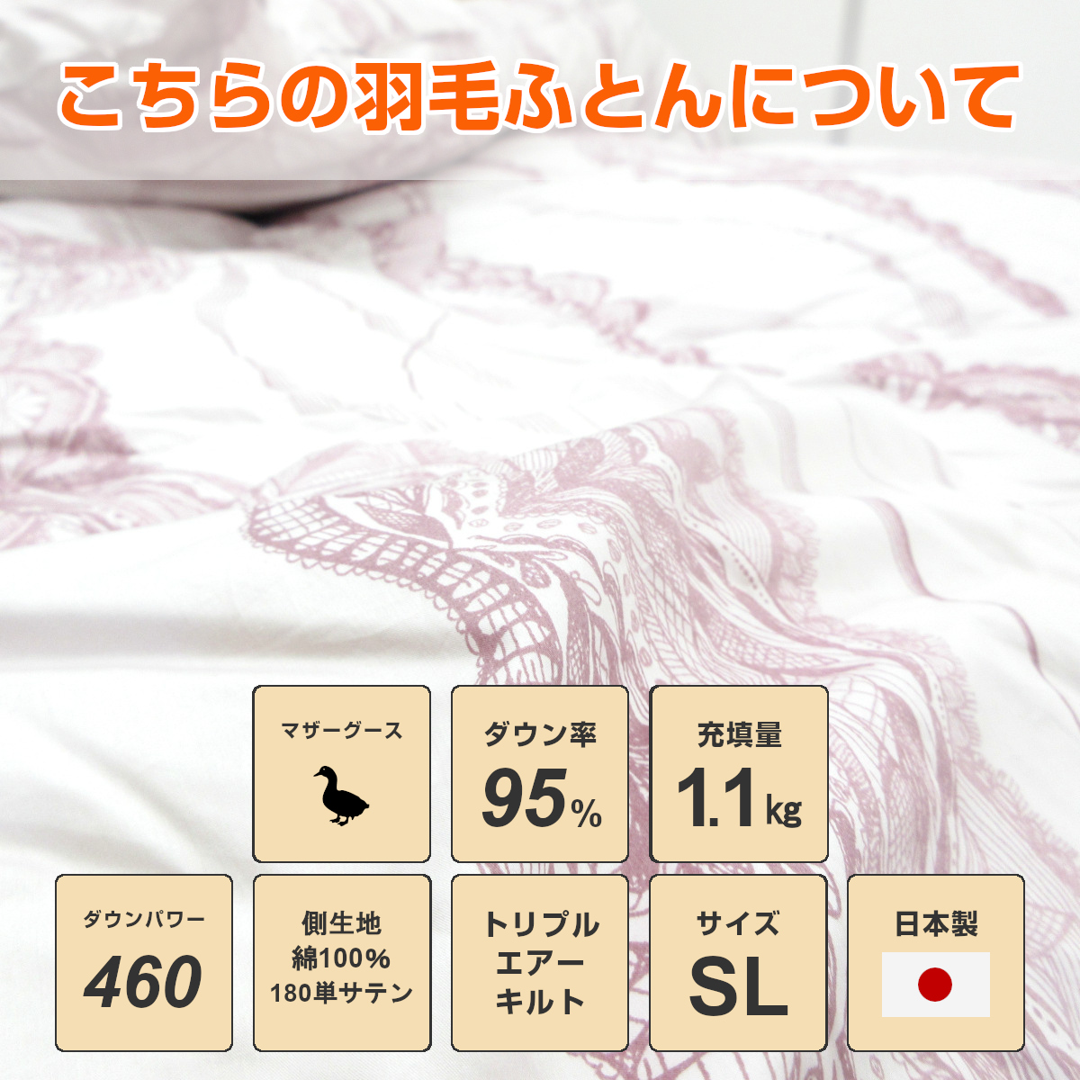 羽毛布団 シングル ダウン95% 西川（nishikawa） 羽毛布団 ゴアテックス シングル フランス産 ダウン