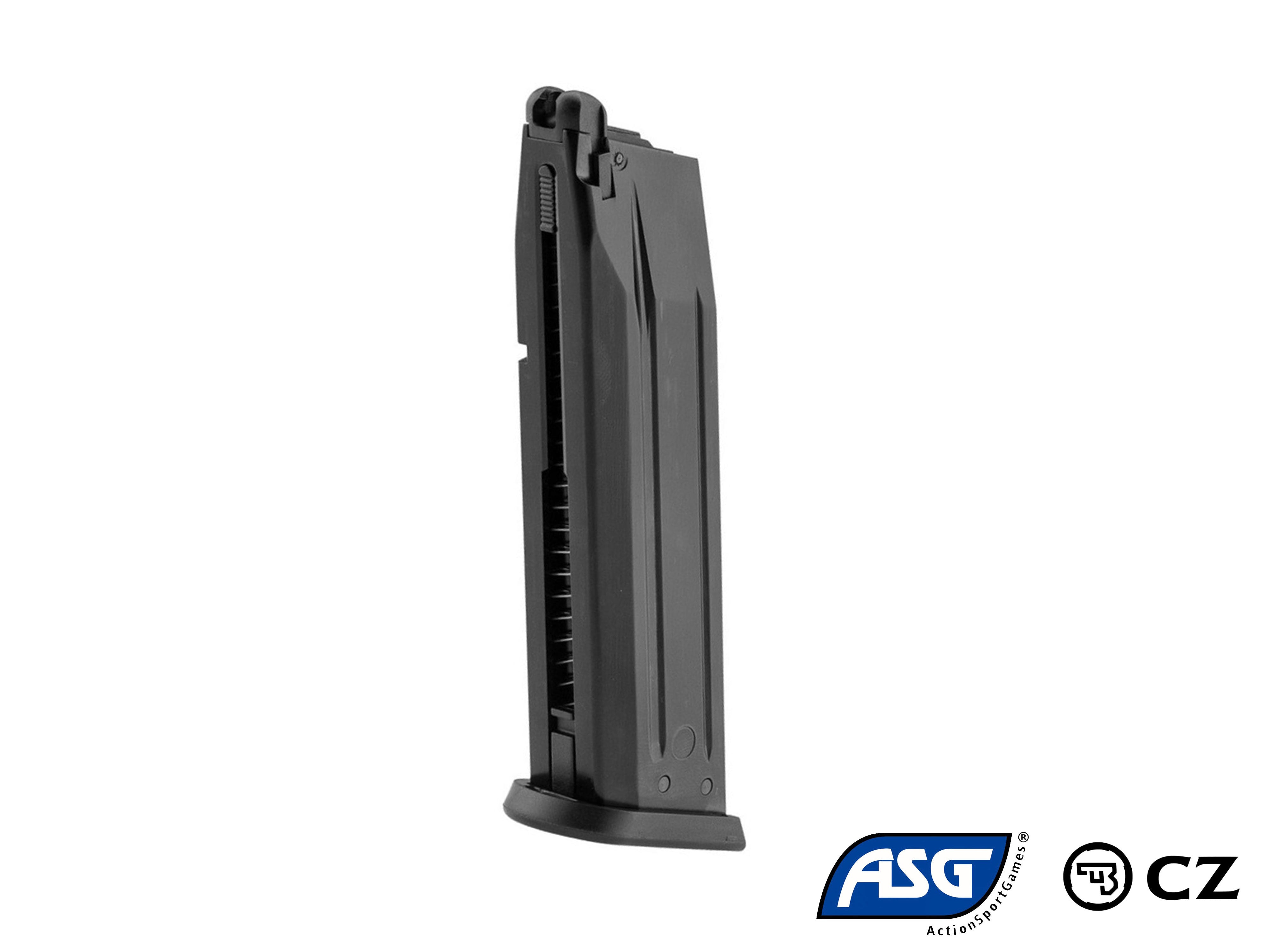 KJ WORKS CZ P-09 DUTY 用 25発 ガス スペアマガジン. – GD6-JP