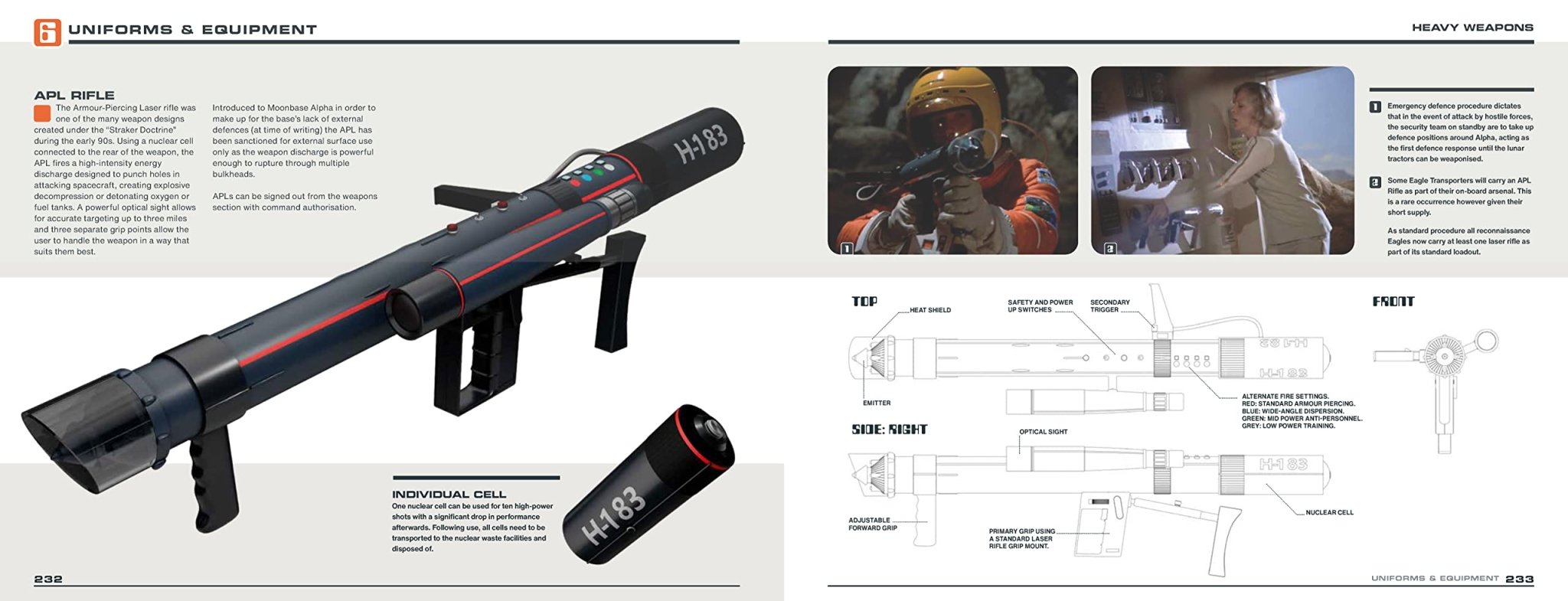Space: 1999 Moonbase Alpha Technical Operations Manual [HARDCOVER]