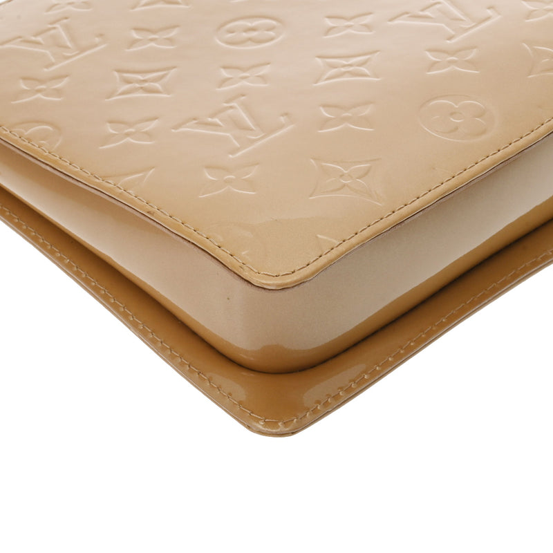 ルイヴィトンモット 14125 ベージュ レディース モノグラムヴェルニ