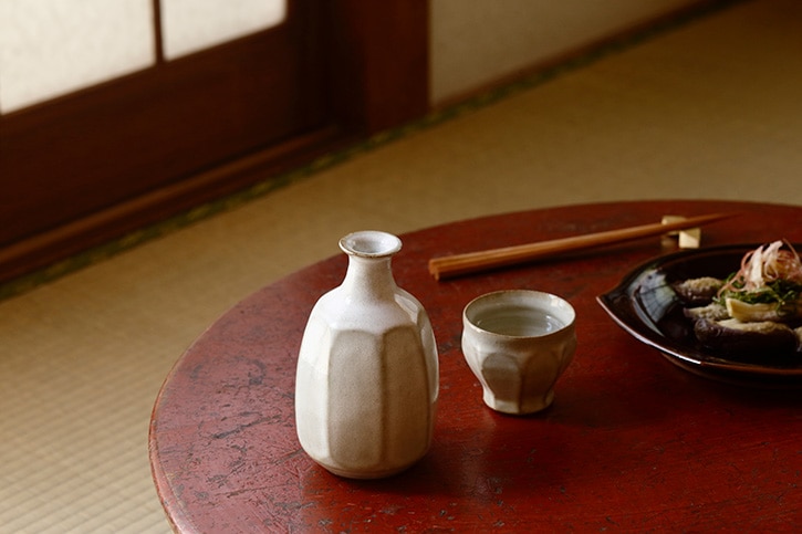 面取り徳利・ぐい呑み （福光焼） | 酒器 | cotogoto