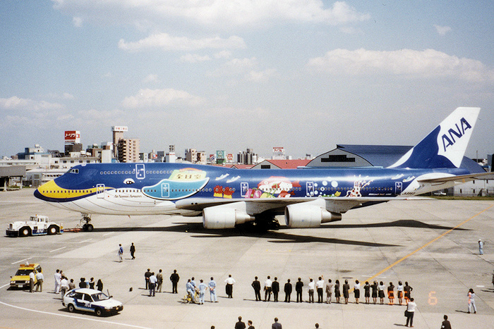 マリンジャンボ ANA（全日空） B747-400D JA8963
