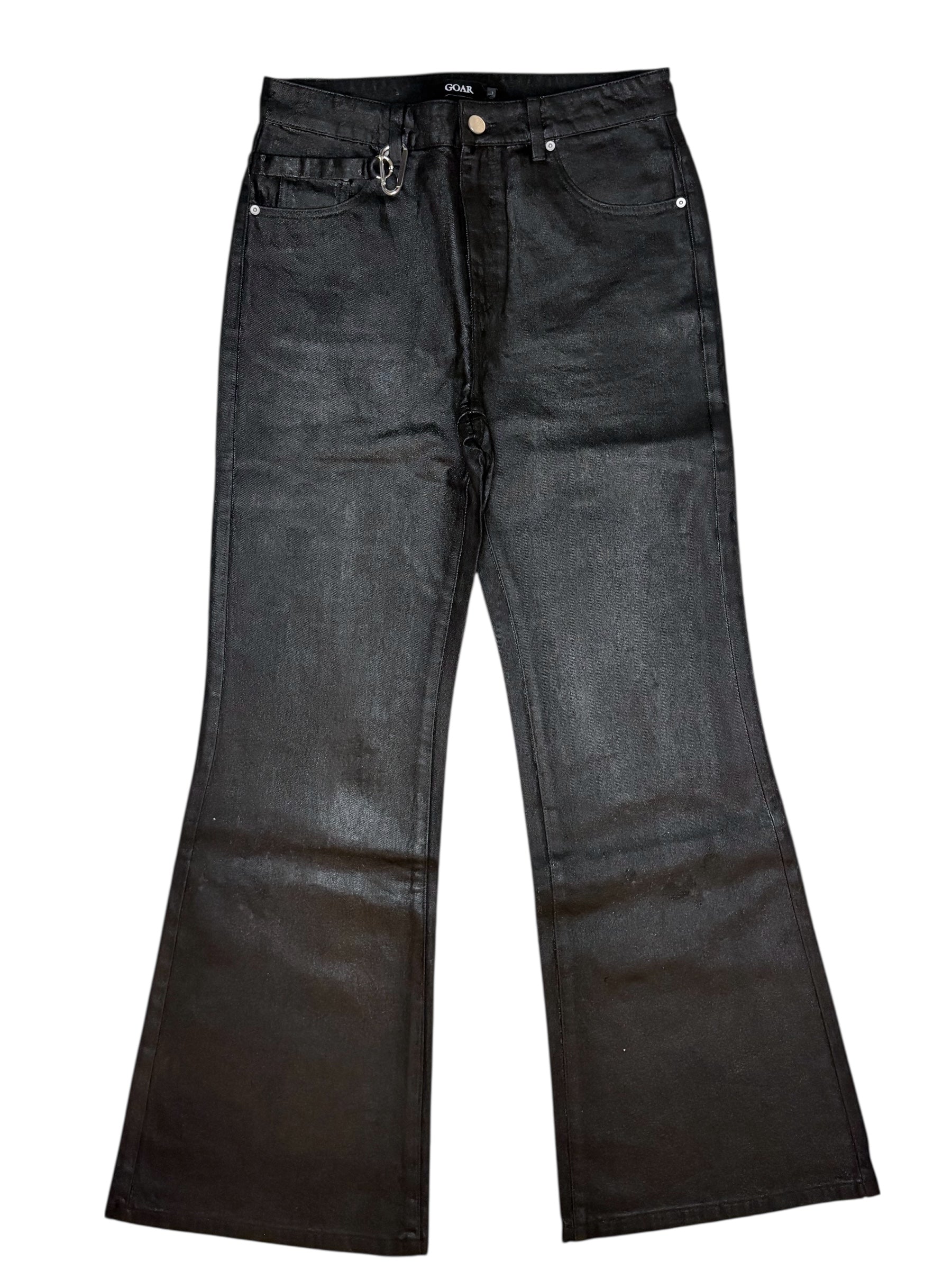 goar.archive strapped flare pants Sサイズ strapped flare oil pants