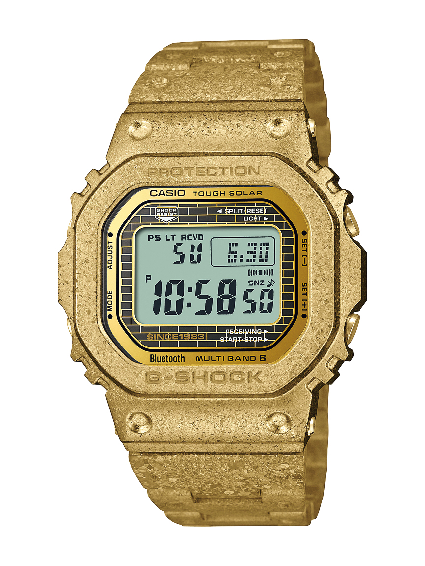 カシオ、ゴールドIP処理の煌びやかなG-SHOCK | GOETHE