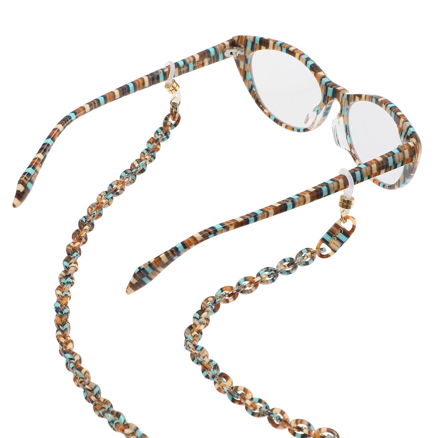 グラスチェーン付きリーディンググラス (タイル） – GOSH EYEWEAR