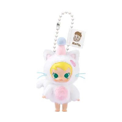 POP NOW:Baby Molly Pocket Friends Series-Vinyl Plush Pendant Blind