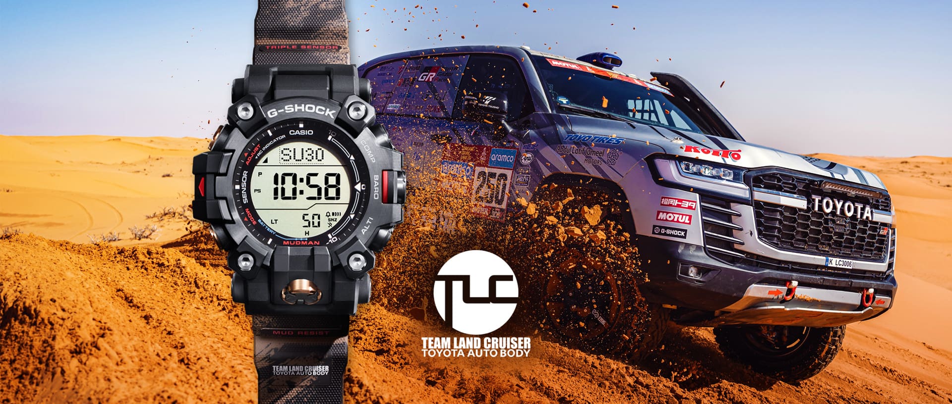 GW-9500TLC | Team Land Cruiser collaboration model | CASIO