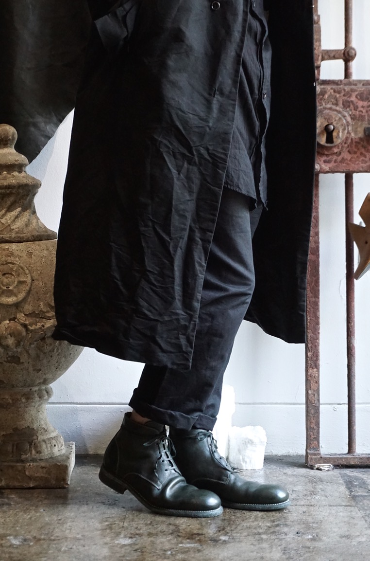 No 993. Lace Up Boots Horse Full Grain. CV31T(Military Green