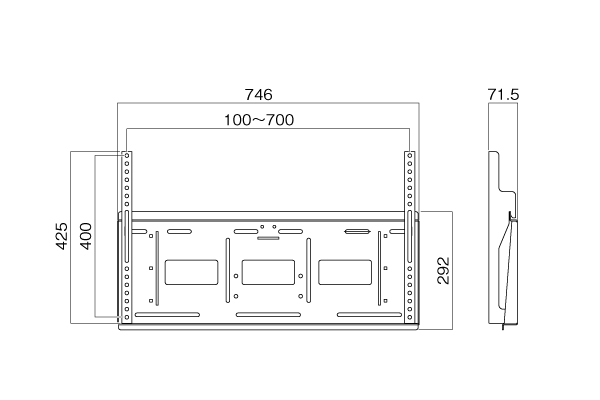 MZ721 [完売] 壁掛金具 | 製品情報 | HAMILeX（ハミレックス