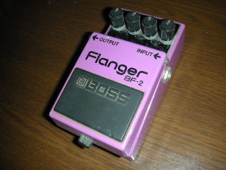 機材：コーラス・フランジャーのレビュー・紹介 Boss,Guyatone,Ibanez