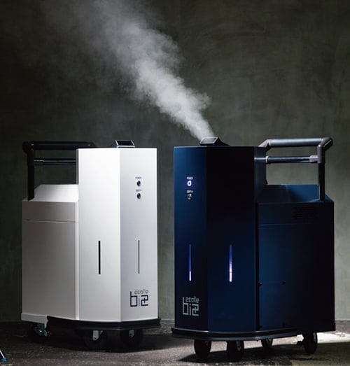 えこるシリーズ（超音波式噴霧器）製品ラインナップ｜ハセッパー技研