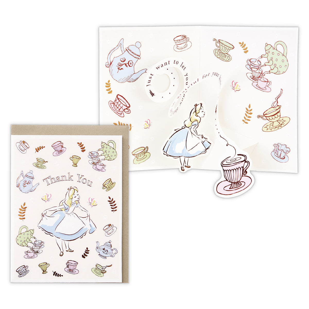 ディズニー ふしぎの国のアリス ティーパーティー【ありがとう／立体