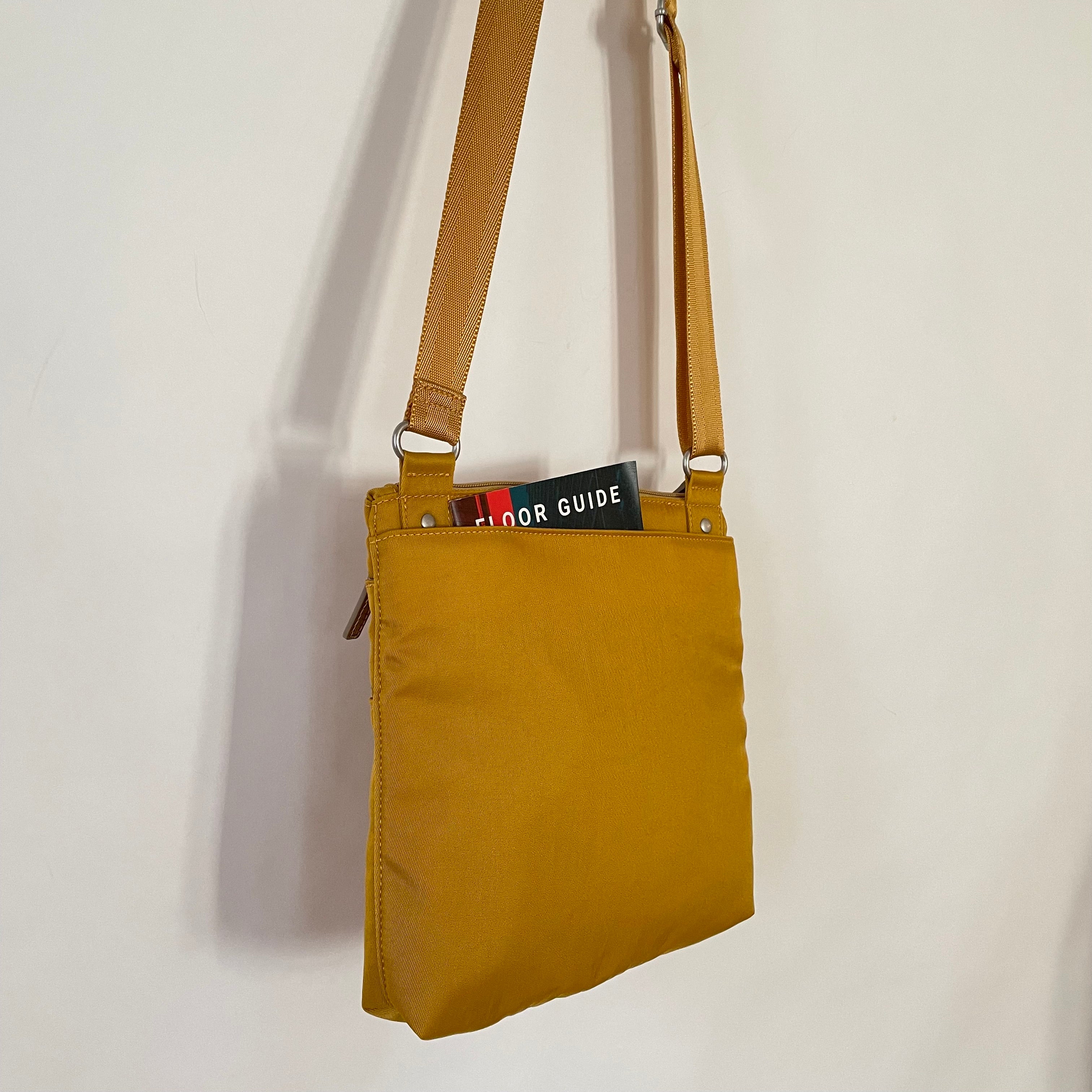 NICO - Canary x Gold | Multi-Pocket Shoulder Bag | Small – Highway