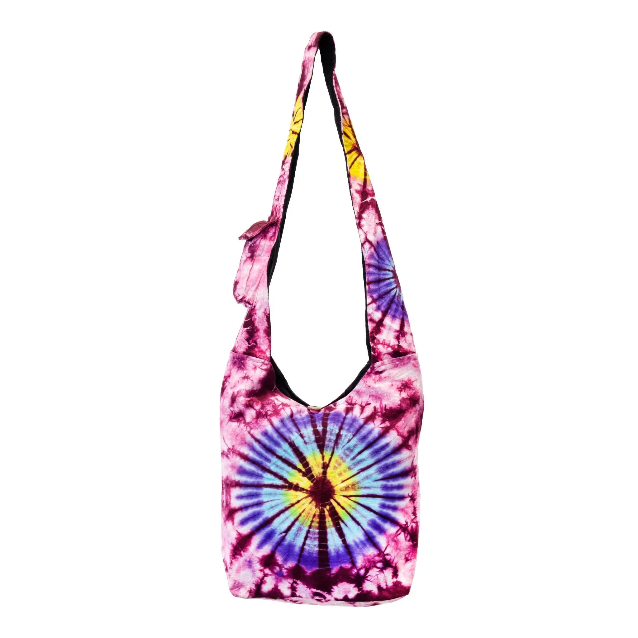 Tie Dye Burst Shoulder Bag – Hippie Shop