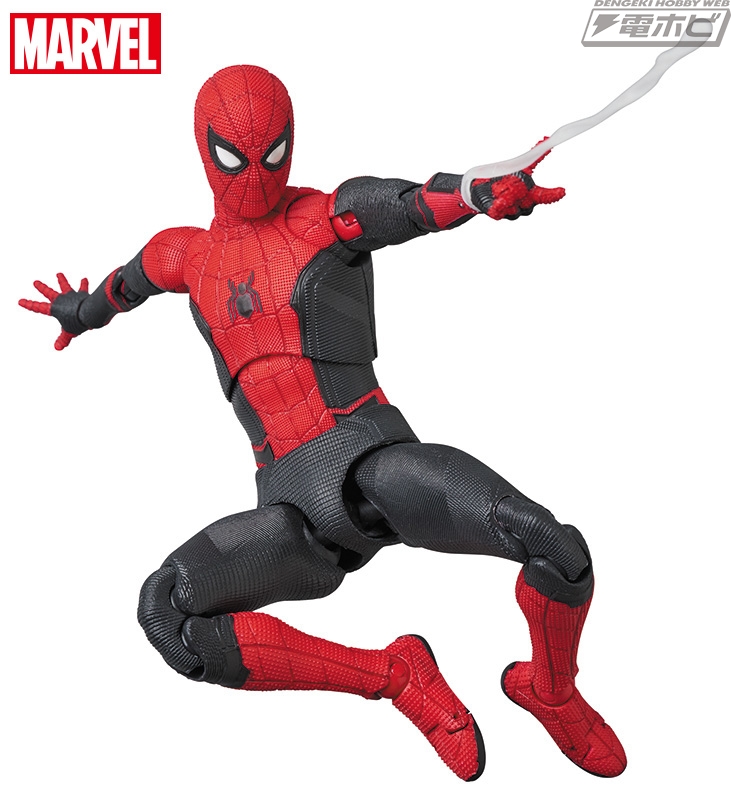 スパイダーマン：ファー・フロム・ホーム』版の最新スーツを装着した