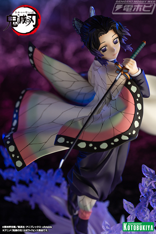 鬼滅の刃」胡蝶しのぶと冨岡義勇のフィギュアが再販！軽やかな