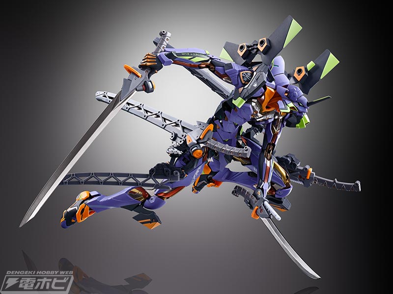 新世紀エヴァンゲリオン』無反動砲など新規装備を携えて「METAL BUILD