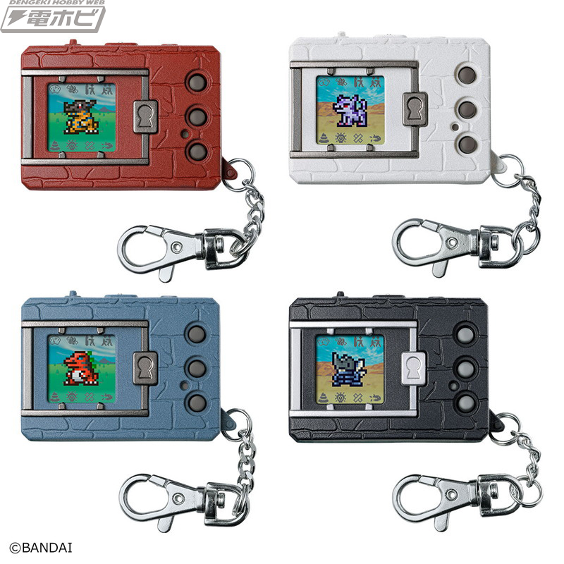 デジタルモンスター生誕25周年を記念し、あの携帯玩具にカラー液晶を