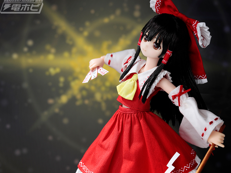 東方Project』博麗霊夢がドールアイ仕様で1/6スケールドール化！霧雨魔