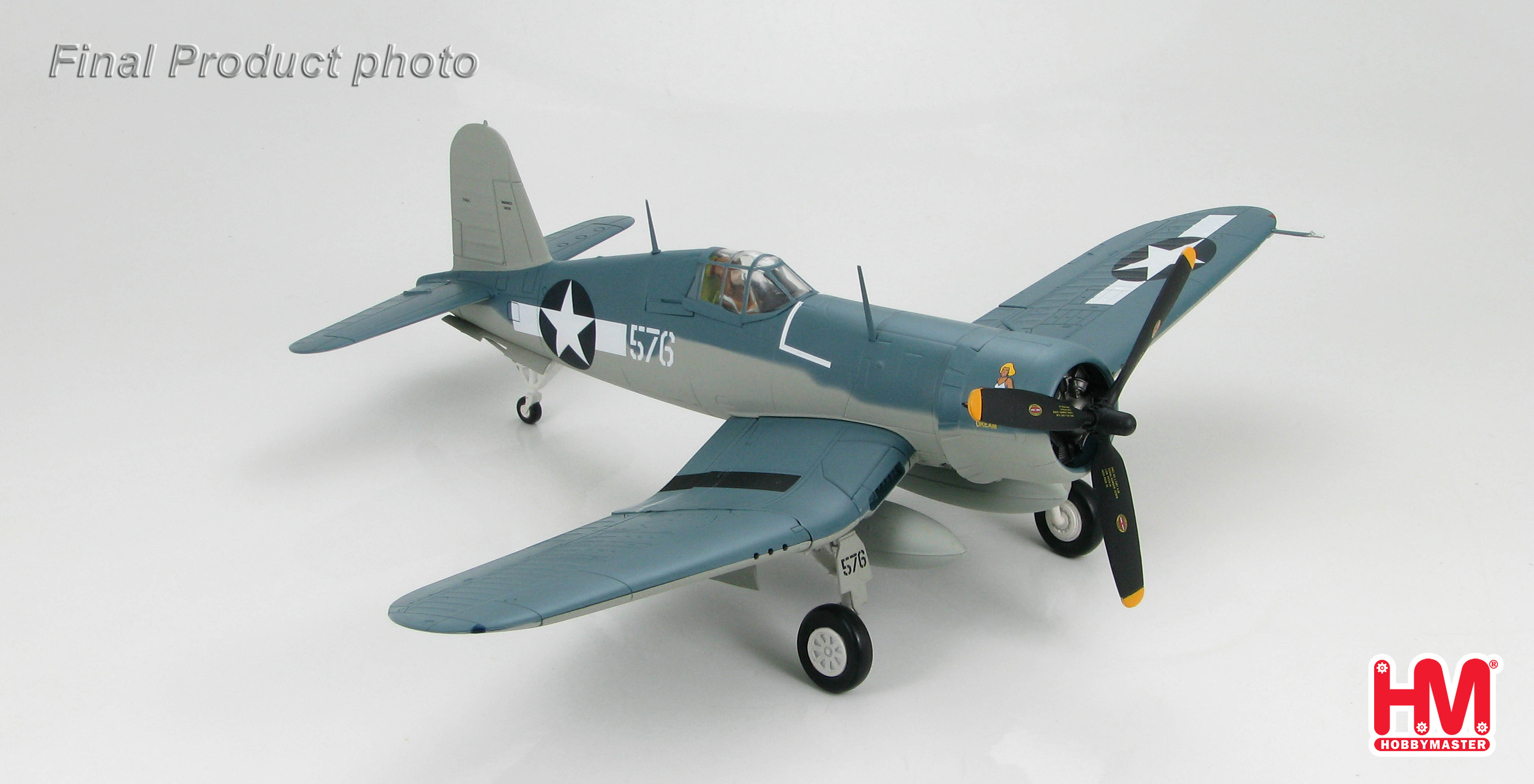 F4U-1 Bird Cage Corsair USMC, VMF-214, Lt. Edwin L. Olander, Oct 1943