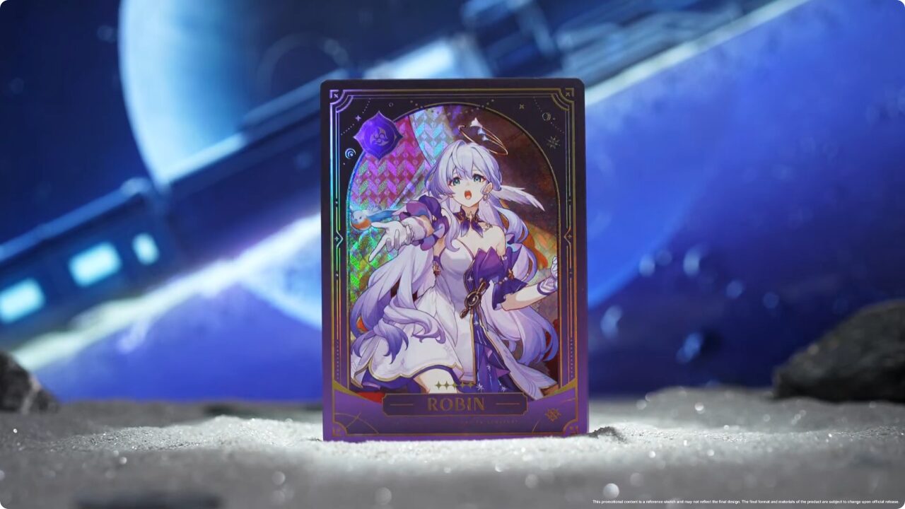 崩壊：スターレイル』のPS5パッケージ版に同梱されるホログラムカード