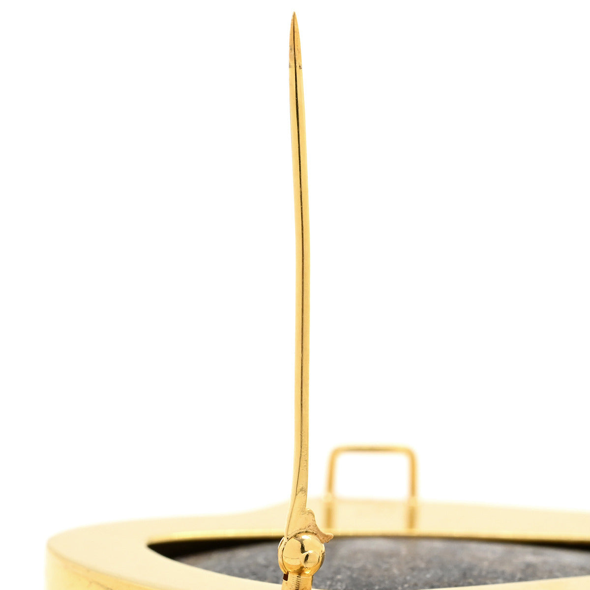 ノンブランド NON BRAND ボルダーオパール ブローチ ブルー×イエロー