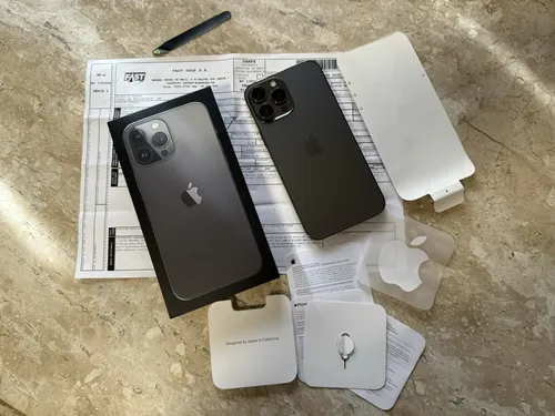 Apple Iphone 13 Pro Max (512 Gb) - Grafite - Com Caixa E Nfe Preto