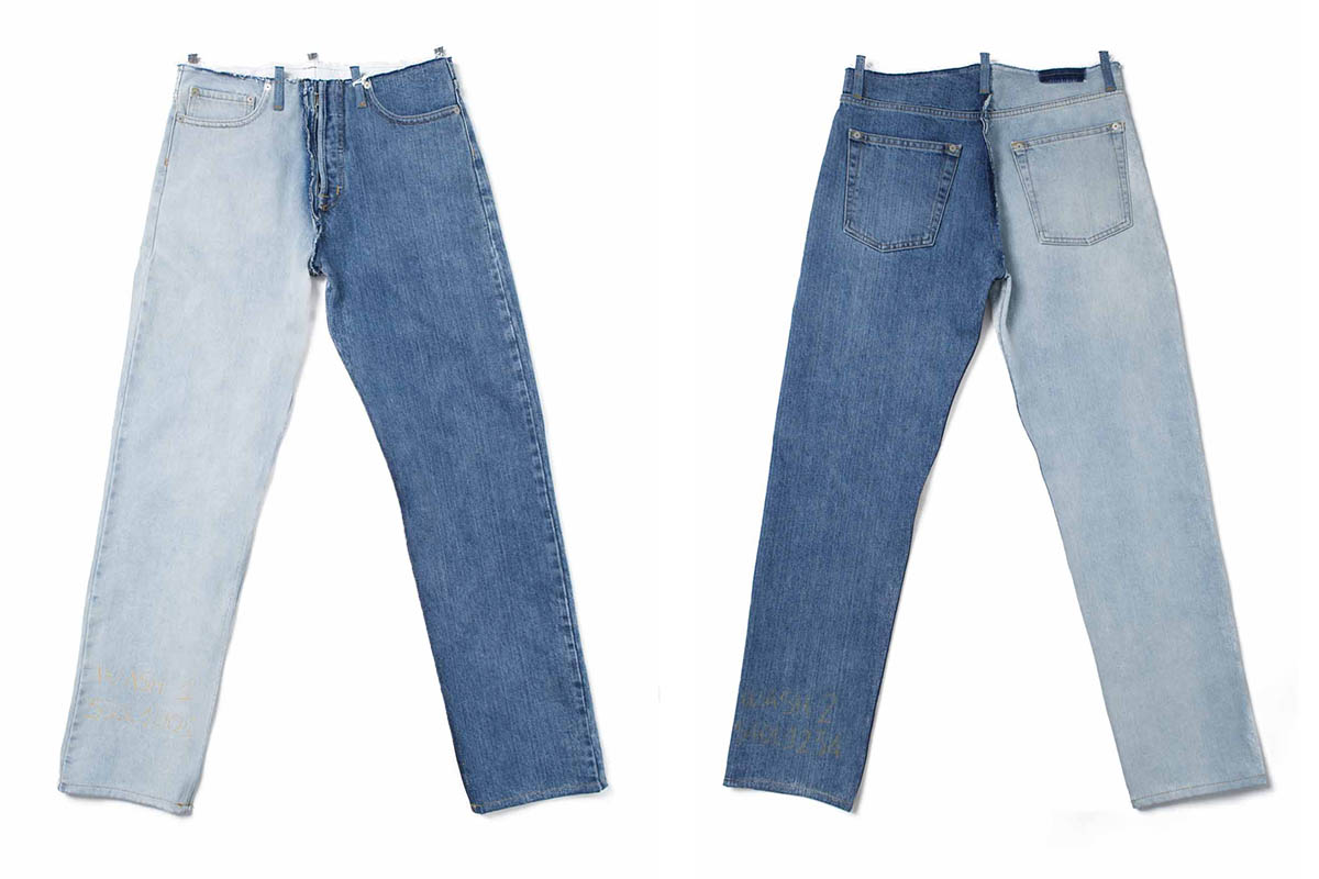 メゾンマルジェラの再構築デニムパンツ | HUES 福岡セレクトショップ