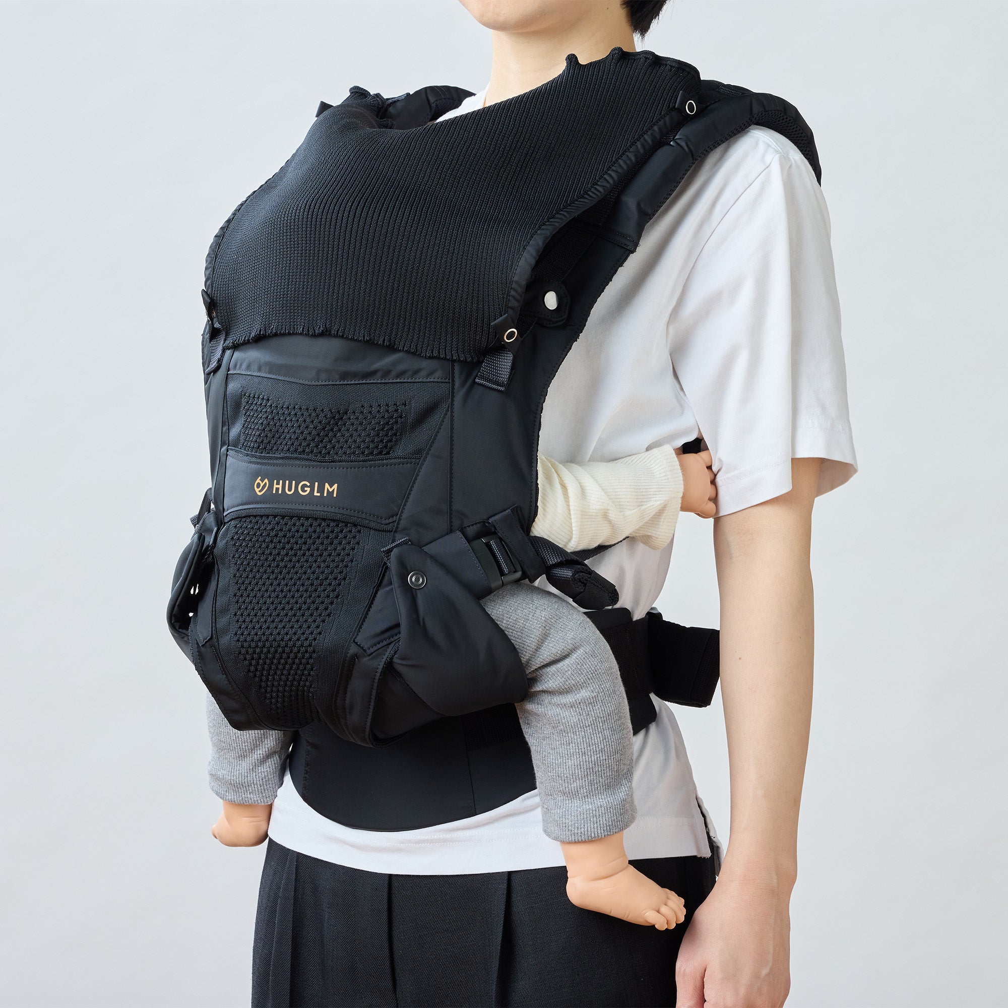 3wayフード｜職人がつくる機能性 抱っこ紐 HUGLM（ハグルム）