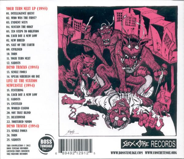 Concrete Sox – Your Turn Next – Vinyl (LP, Album), 1987 [r912572