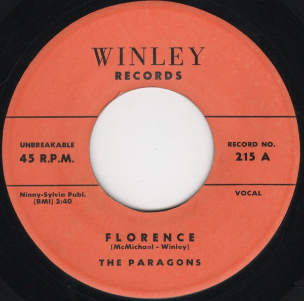The Paragons – Florence – Vinyl (7