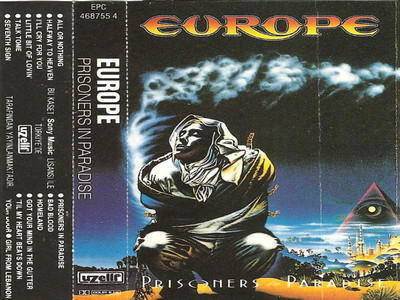 Europe – Prisoners In Paradise – Cassette (Album), 1991 [r6432327