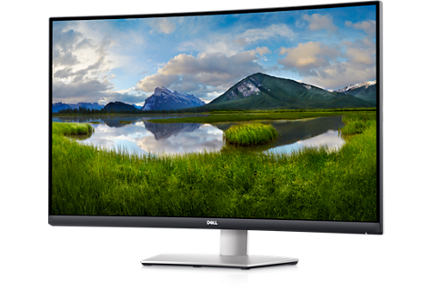 Dell 32 曲面 4K UHD モニター - S3221QS | Dell 日本