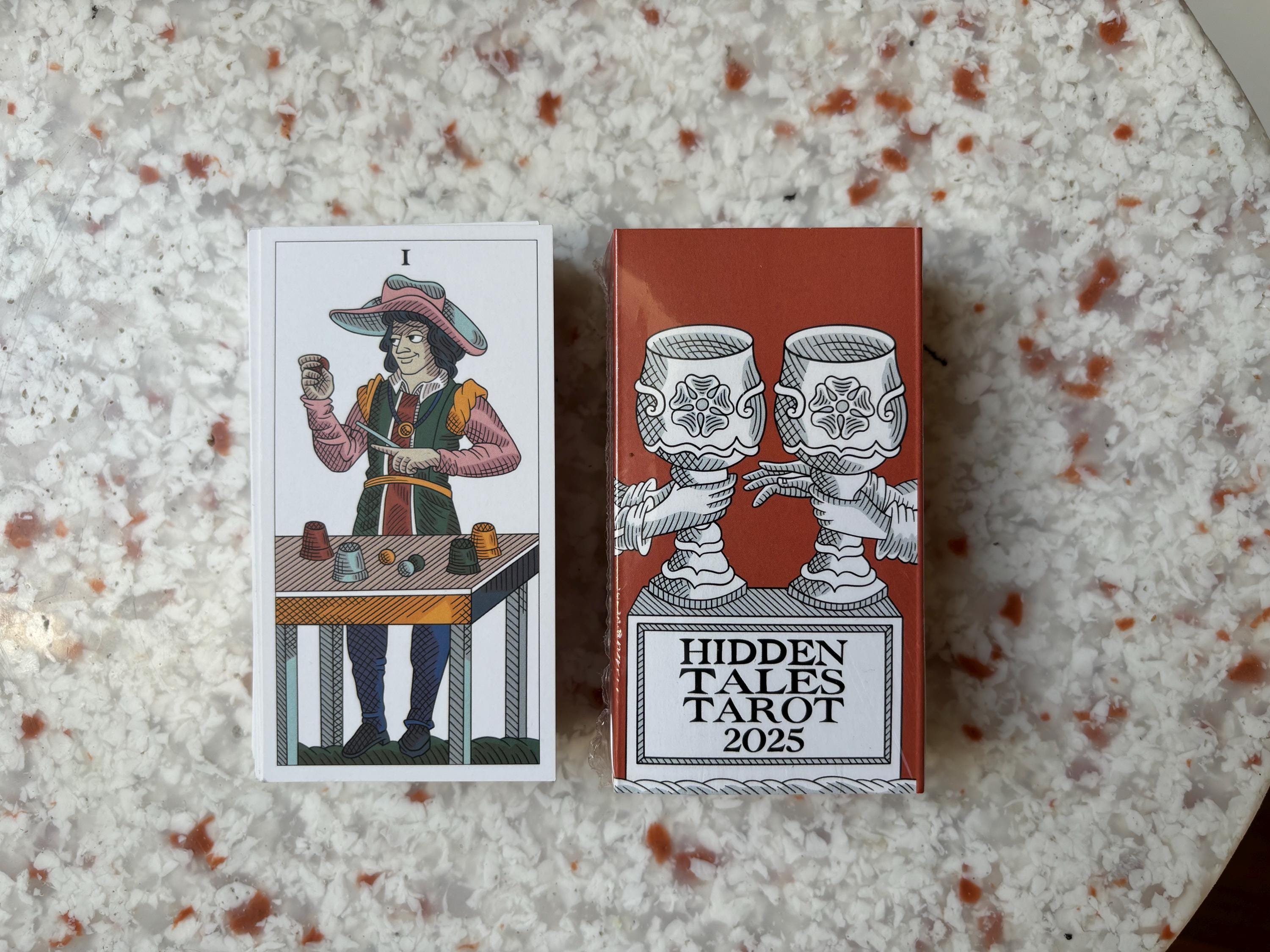 Hidden Tales Tarot - 78 Cards Tarot De Marseille/tarocchi Card Set