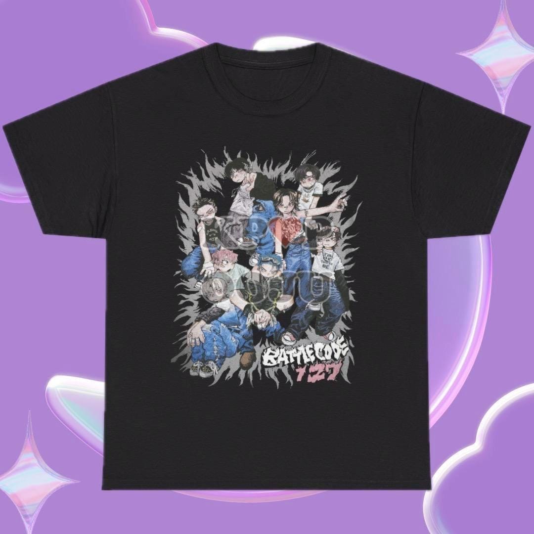 NCT 127 Battlecode Seasons Greetings Inspired Design T-shirt