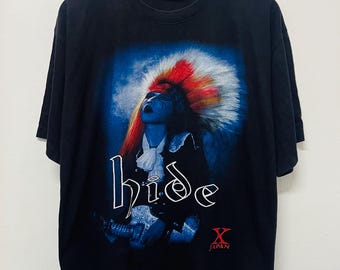Rare!! Japanese Band X-JAPAN World Tour Live in Yokohama Tee Shirt