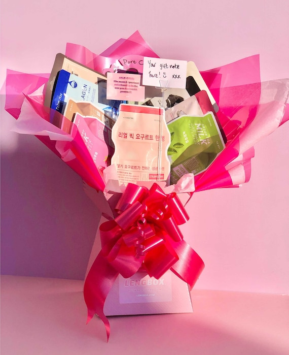 Lengbox Sheet Mask Beauty Bouquet | Hand Crafted Beauty Gift Idea